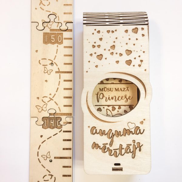 Auguma mērītājs meitenem