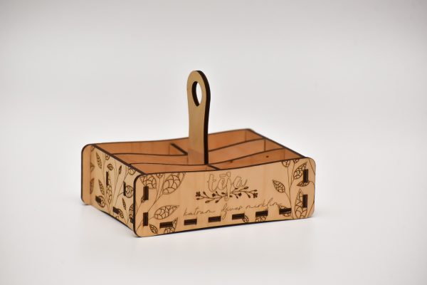 Image00068 Tējas paciņu kastīte "Lapas"