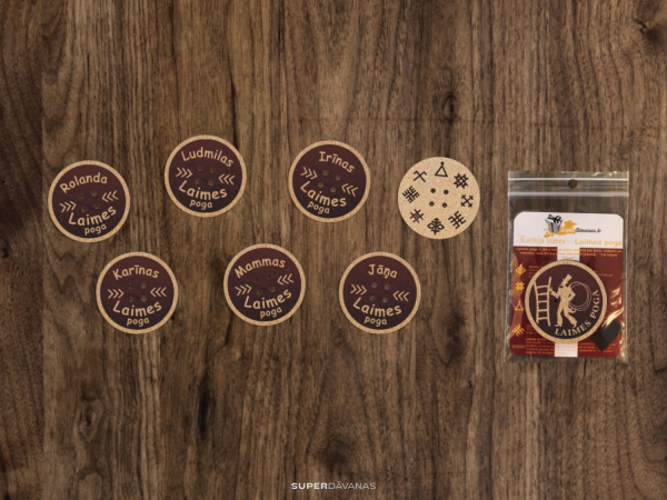 Laimes poga ar vārdu