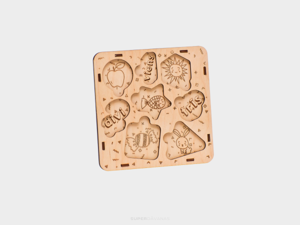 Attīstoša spēle - Cipari un Figūras