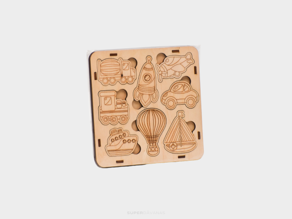 Attīstoša spēle - Transportlīdzekļi