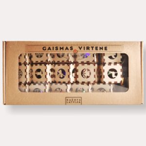15LED_ZS-KR 15 LED gaismas virtene ar ziemassvētku zīmēm