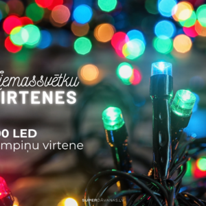 SD_200LED_1 200 LED / Ziemassvētku lampiņu virtene
