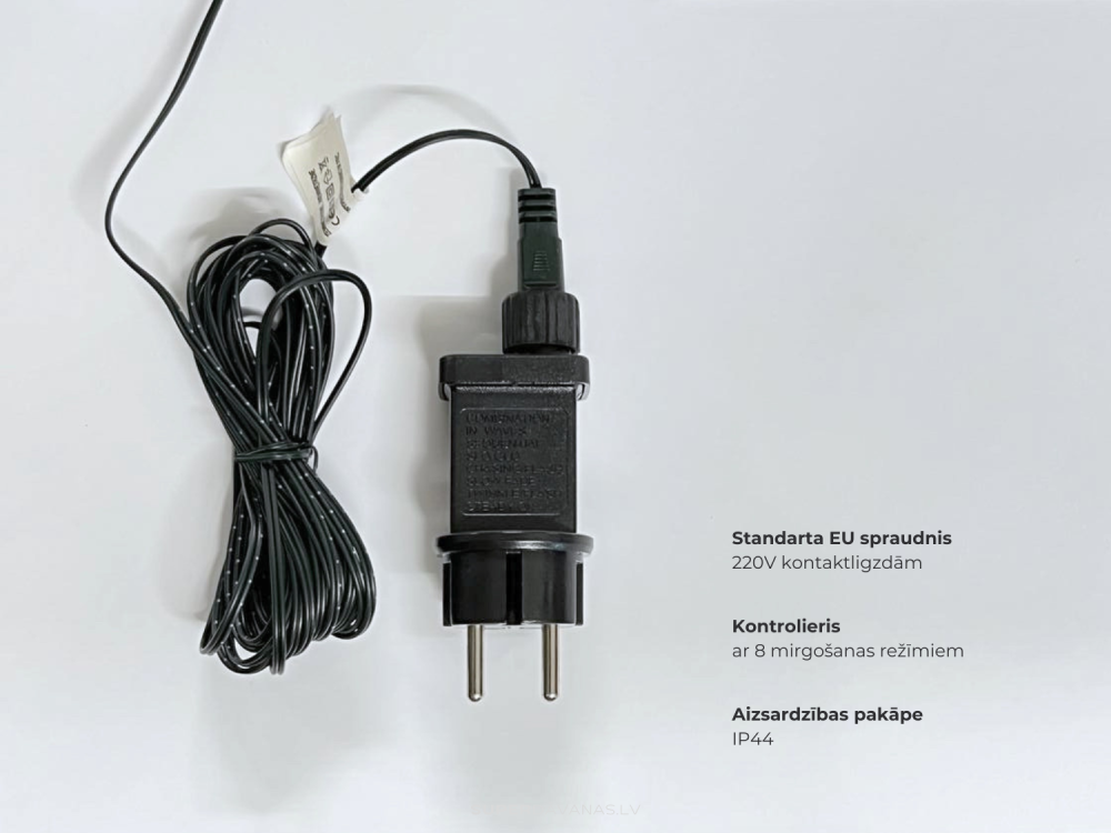 1000 LED Spolīte / Ziemassvētku lampiņu virtene