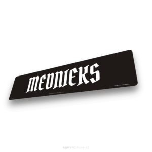 SD_plate_black__01 Personalizēts suvenīrnumurs / Black / 52 x 13 cm