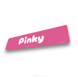 Personalizēts suvenīrnumurs / Pink / 52 x 13 cm